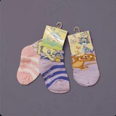❣️Looney Tunes шкарпетки 3 пари 0-6 місяців