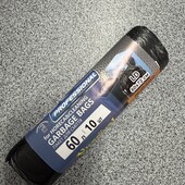 613. Пакети для сміття 60 л, 10 шт