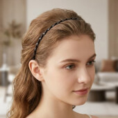 114 Обруч для волосся Metal Headband for Men, Flexible Wire нair вand