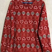 Яркая женская флисовая домашняя пижамная кофта