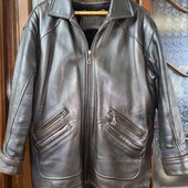 дуже крута, вінтажна, шкіряна, куртка usa pro (США) чоловіча 42/XL/50. Ідеальний