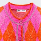 Кардиган кофта светр яскравий Zara