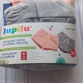 Шортики бавовняні 2 шт дівч.Lupilu 134/140