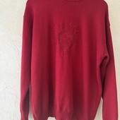 Вінтажний вовняний светр Versace (р.XL)
