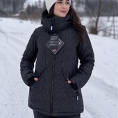зимова подовжена куртка термо