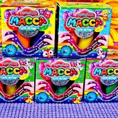 Масса для лепки с блестками Danko Toys Master do 9х20 г