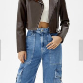 Увага! Розпродаж знижка 50%!!!! Bershka крута куртка косуха XS