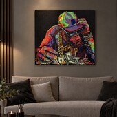 Намальована картина Rich Monkey 40*40см