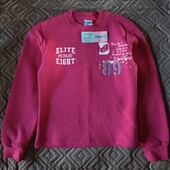 Новый теплый свитшот на девочку. Качество отличное (100% cotton)