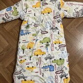 Шикарний теплий спальник на 100 см.