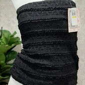Топ бандо чорний Fashion forms M