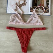 Бюстгальтер без косточек браллет и трусы