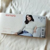 Вязаний джемпер, гольф білий Esmara S