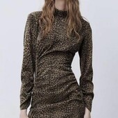 Zara сукня в принт