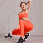 Crivit брендовые спортивные леггинсы/ лосины размер XS S евро 34/36