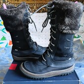 Кожаные зимние сапоги.р.р.40.стелька 25.5 см.в отличном состоянии.Оригинал!