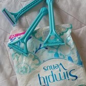Станок для гоління venus simply 3 шт.