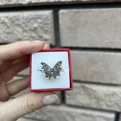 Каблучка у вінтажному стилі мед сталь